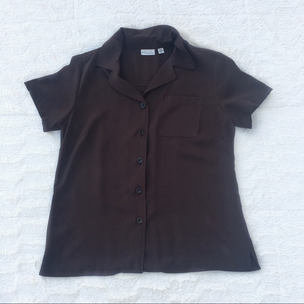 Kim Rogers Button Down Blouse